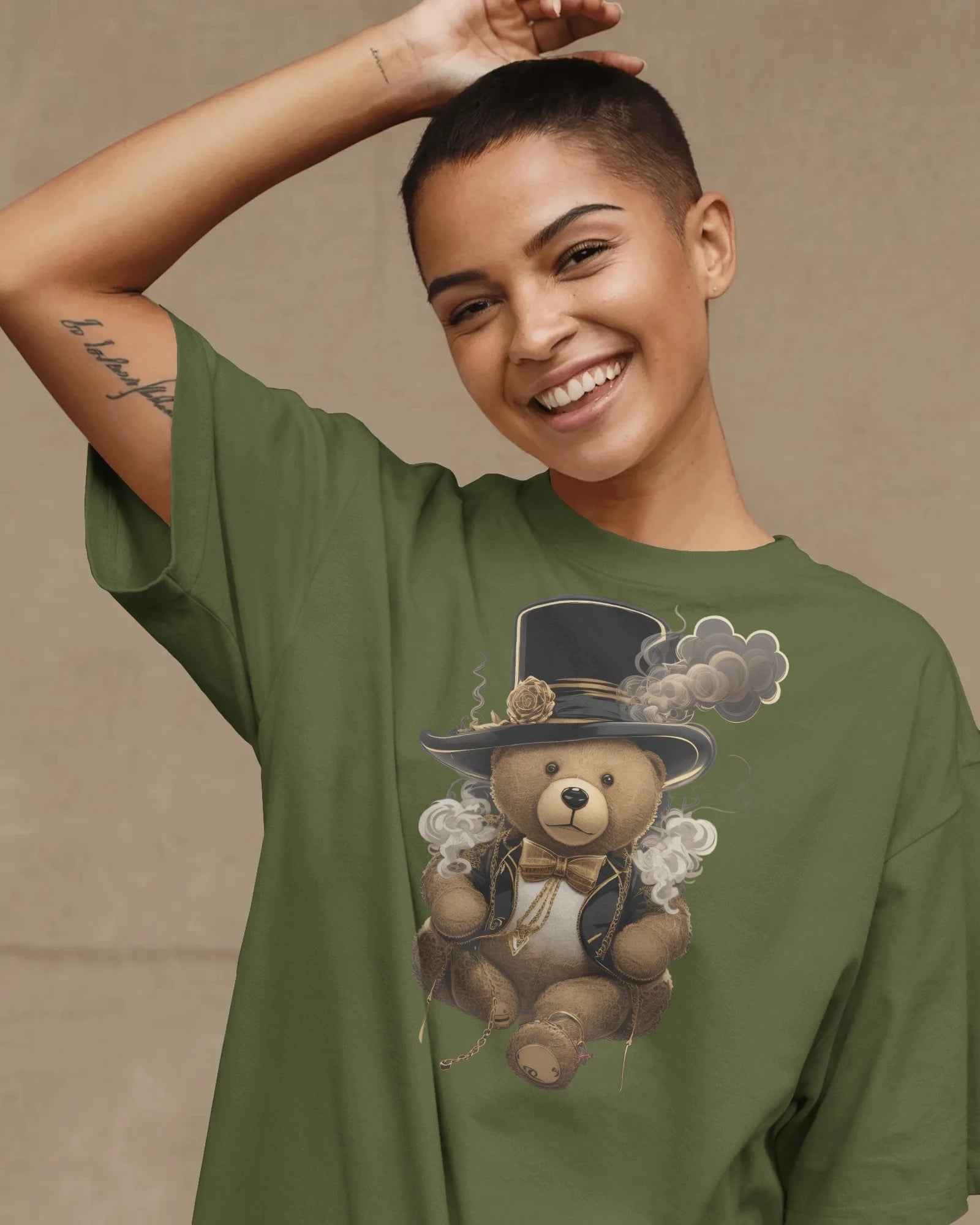 The Dapper Bear – Royal Steam Tee