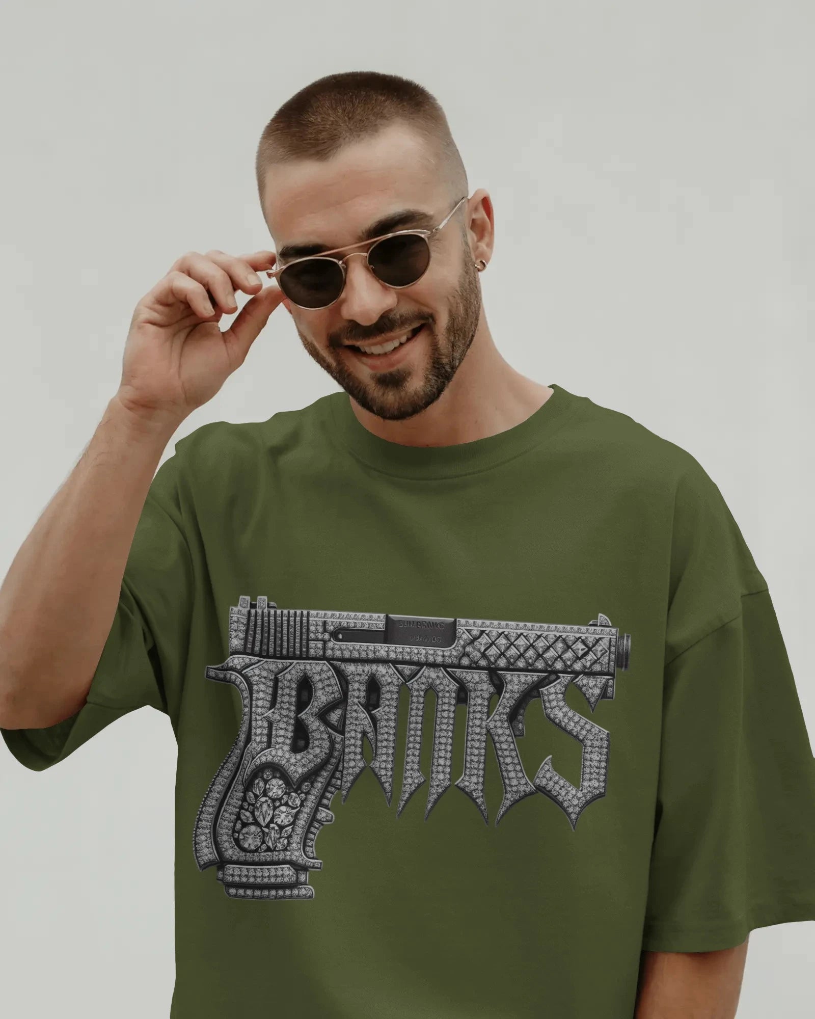 Diamond Glock "BANKS" Statement Tee – Fearless Flex