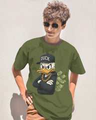 Money Duck Streetwear T-Shirt – Hustle in Feathers