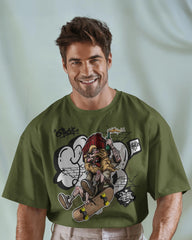 Drunk Skater Chaos Tee – Cavantee Street Grind Series