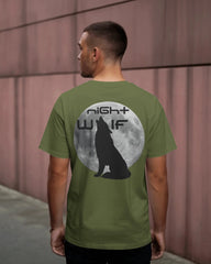 Night Wolf Oversize Tee – Moonhowler Series