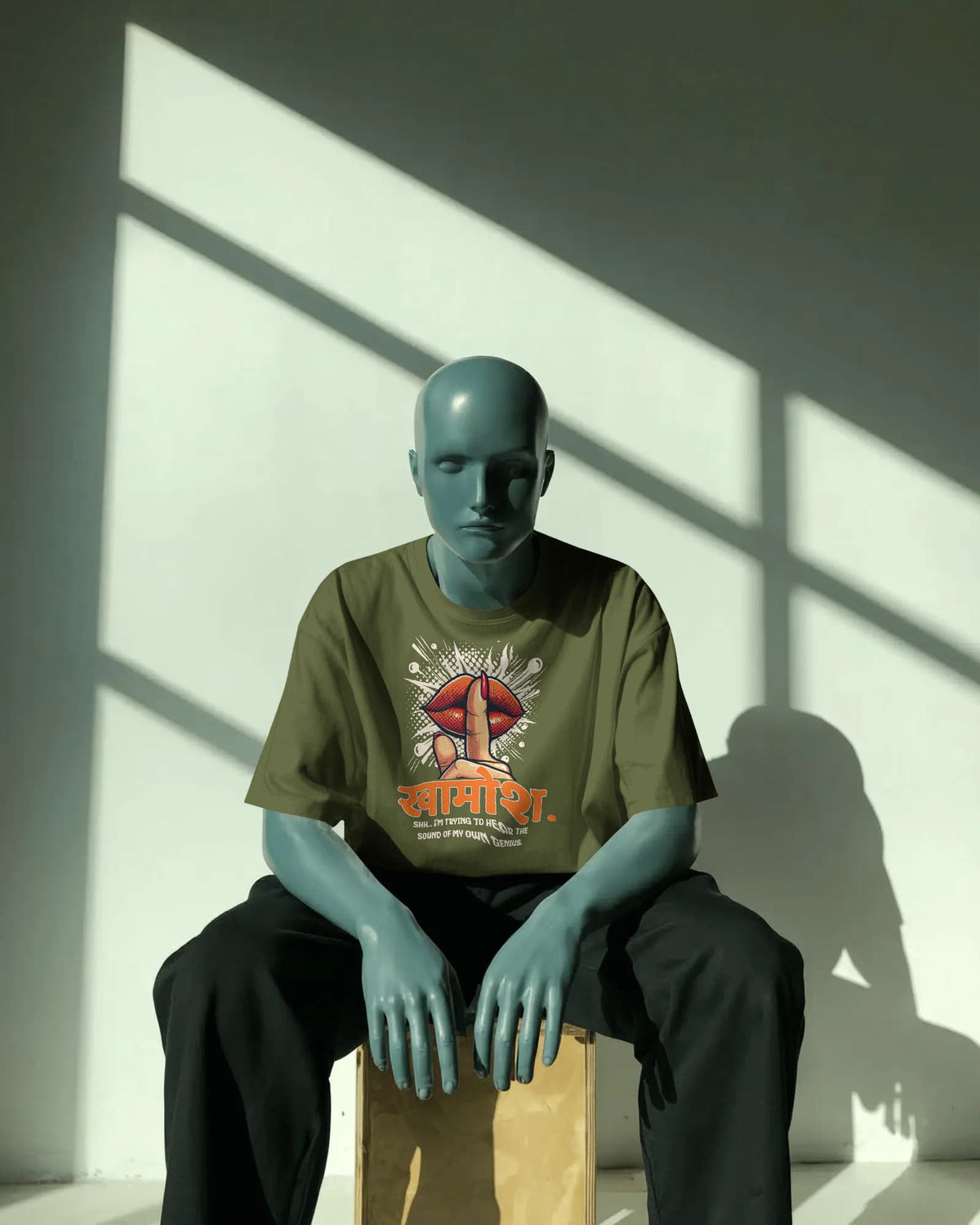 KHAMOSH – Genius Loading Tee