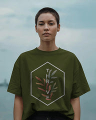 Thrive Botanical Hex Graphic Tee