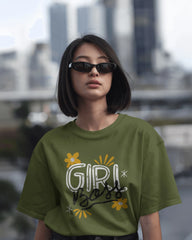 GIRL BOSS Graphic Tee – Bold & Bright Edition