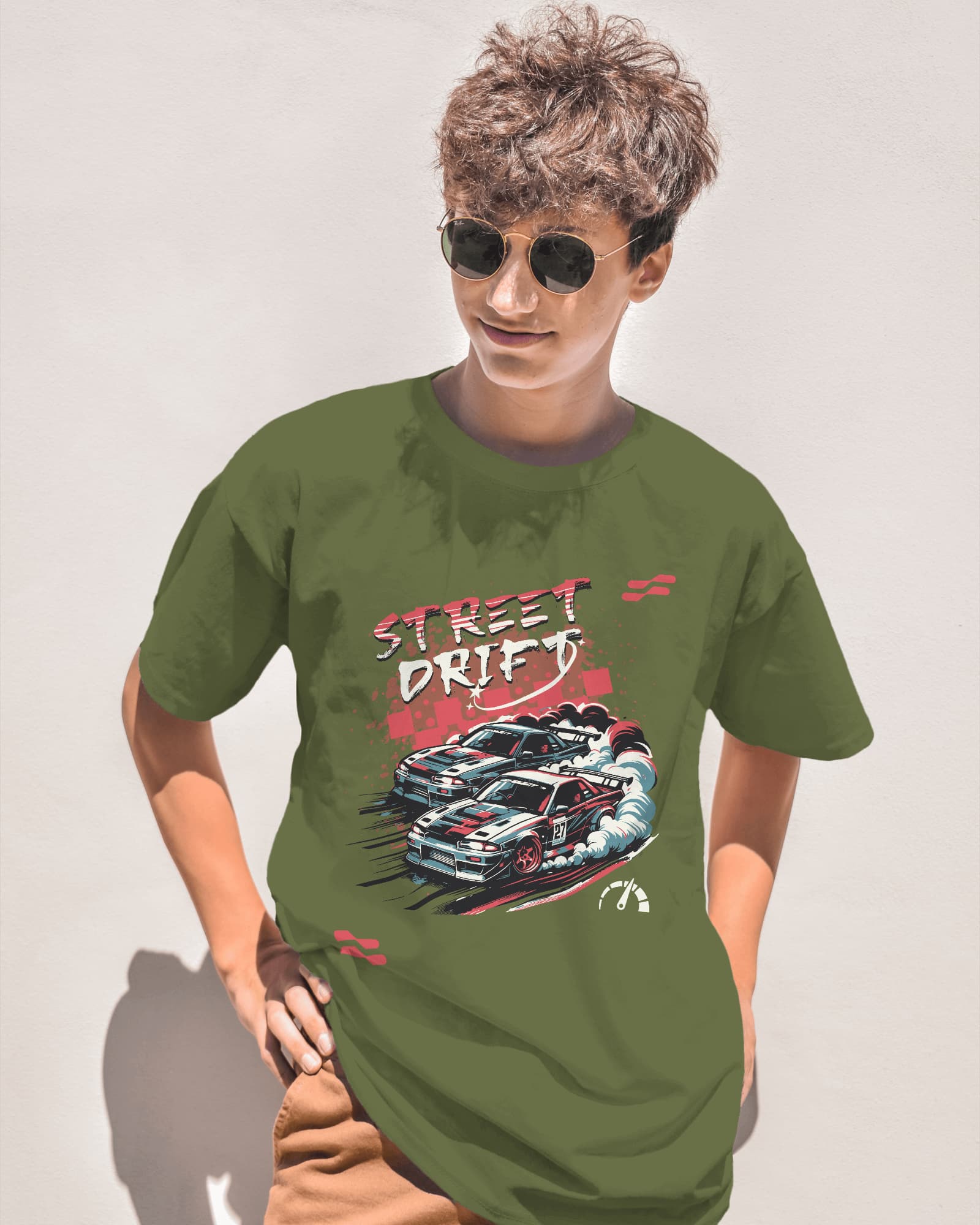 Street Drift – Handle With Slide Tee