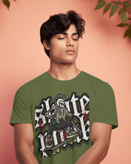Punk Reaper – Bloody Skate Chaos Tee by Cavantee