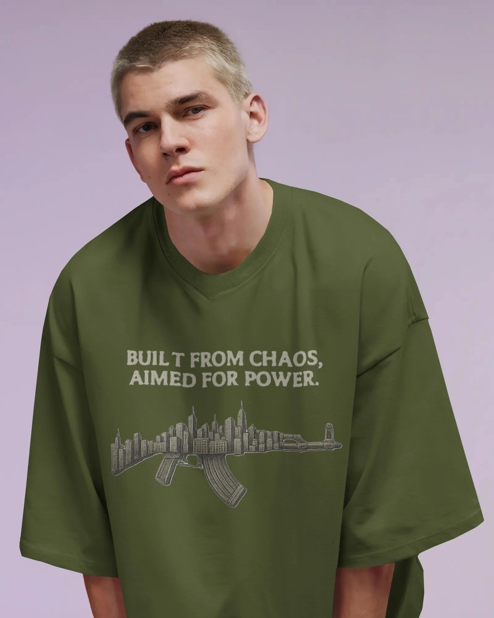Urban Chaos T-Shirt – Built From Chaos, Aimed for Power