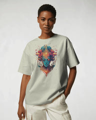 Afterlife Divinity – Psychedelic Flame Tee