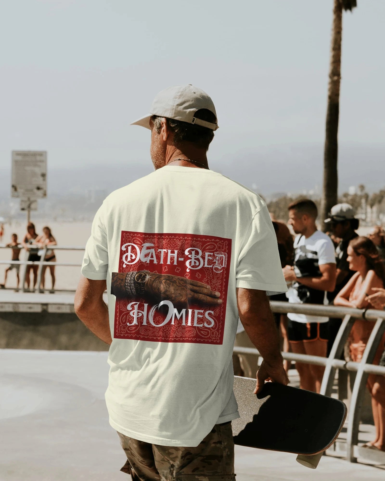 Death-Bed Homies Tee – Loyalty Beyond the Grave