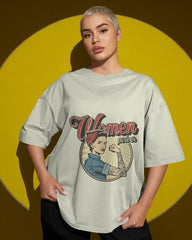 Retro Women Power Tee – Cavantee's Bold Feminist Statement