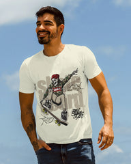 Skater Bones – Camo Drop Street Tee by Cavantee