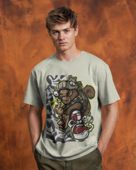 Street Savage Squirrel – Urban Hustle Tee