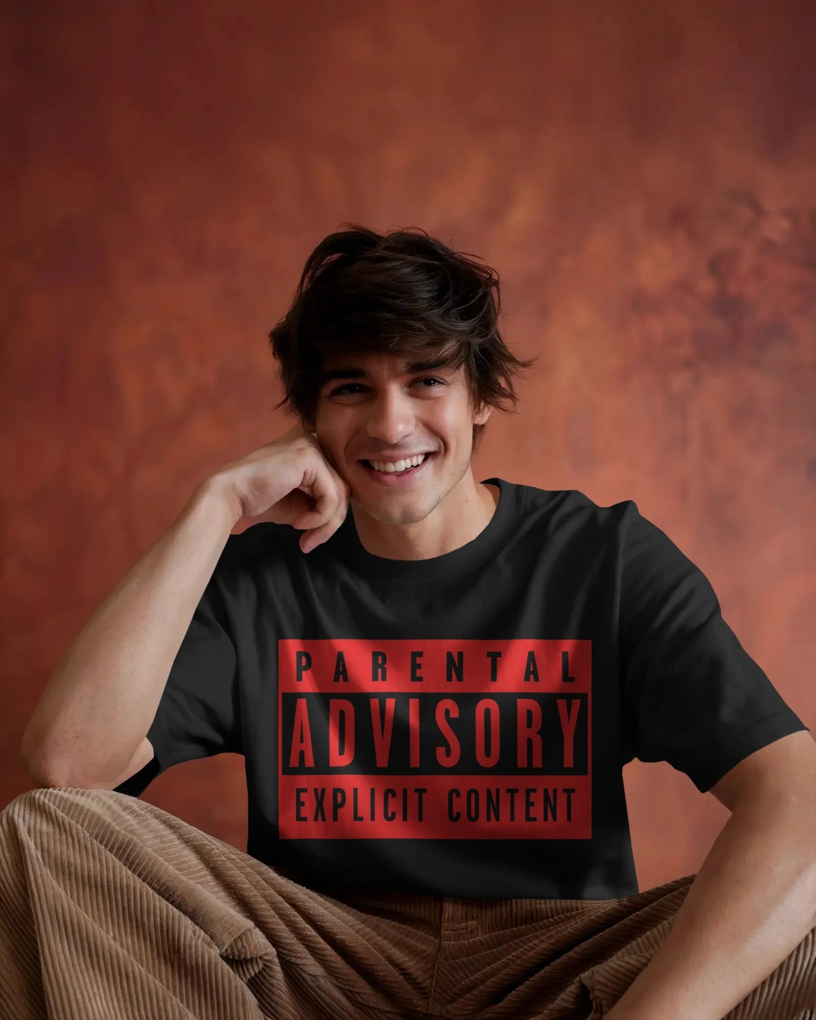 Parental Advisory Red Label Tee
