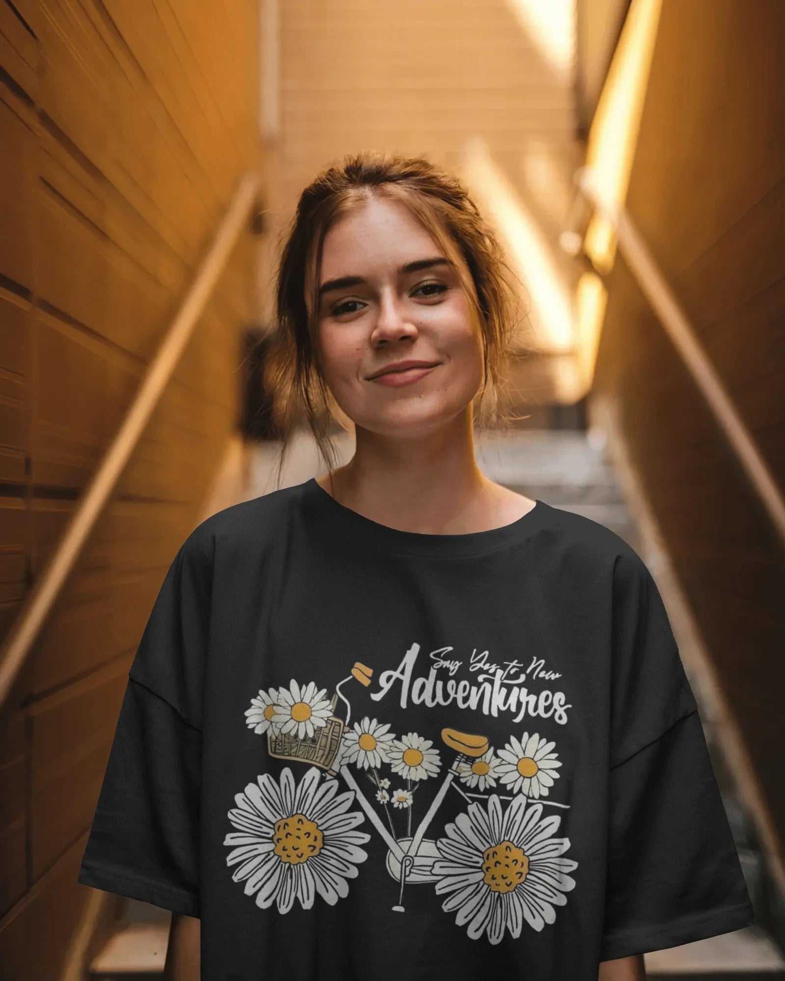 Say Yes – Daisy Adventure Graphic T-Shirt
