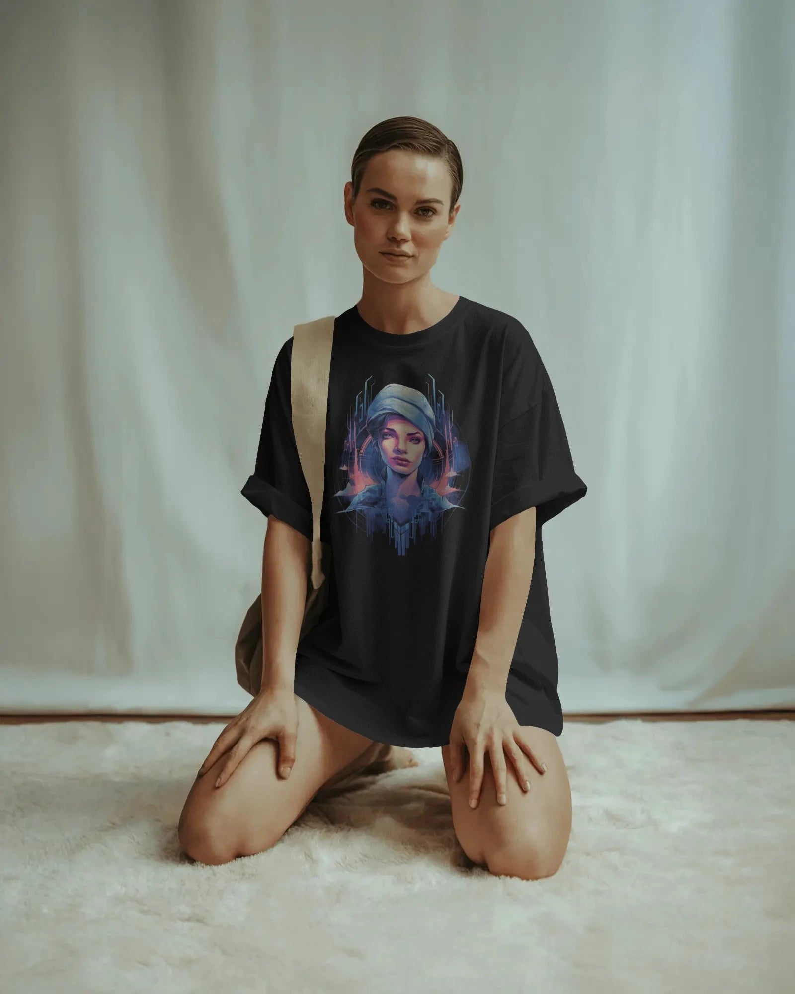Afterlife Oracle – Neon Vision Tee