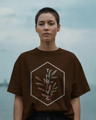 Thrive Botanical Hex Graphic Tee