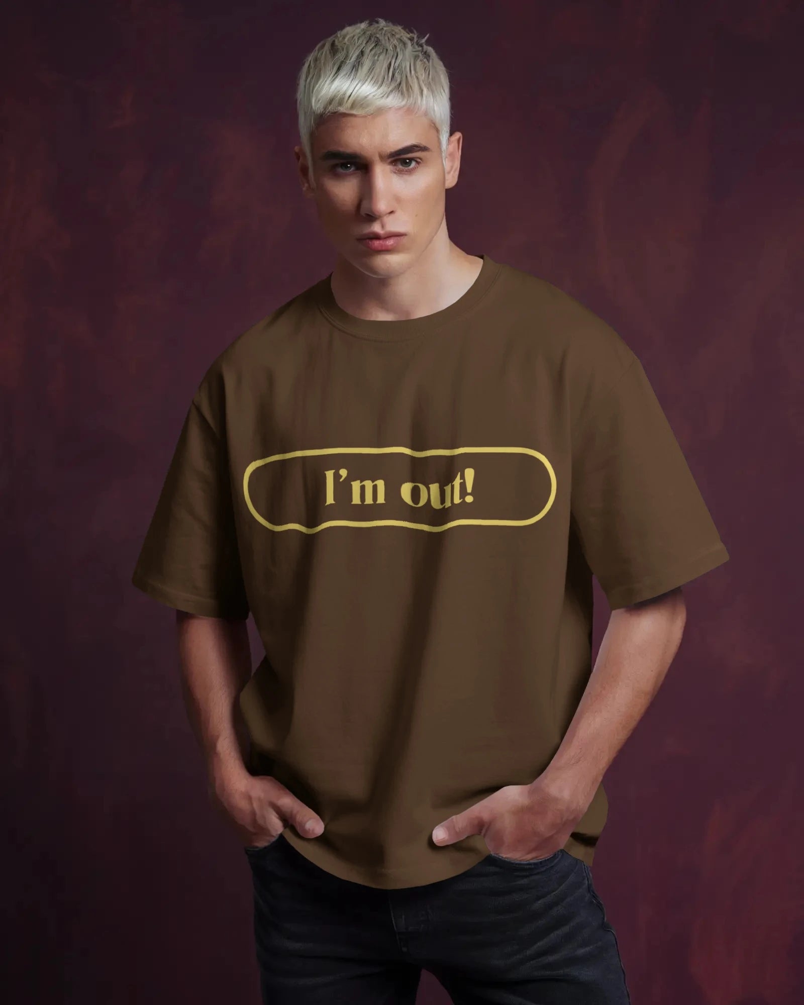 "I'm Out!" Capsule Tee – Loud, Clear, Gone