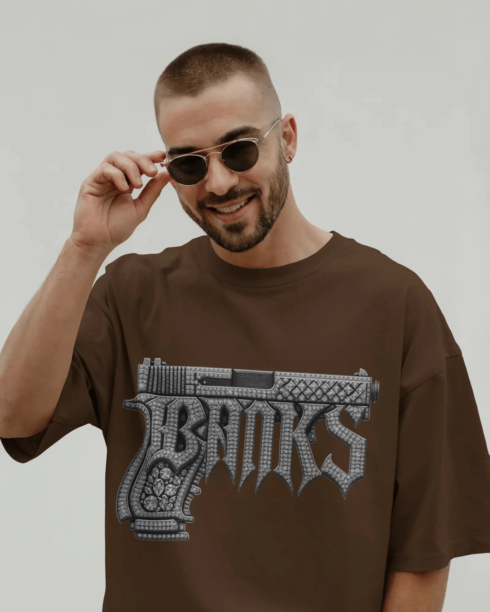 Diamond Glock "BANKS" Statement Tee – Fearless Flex