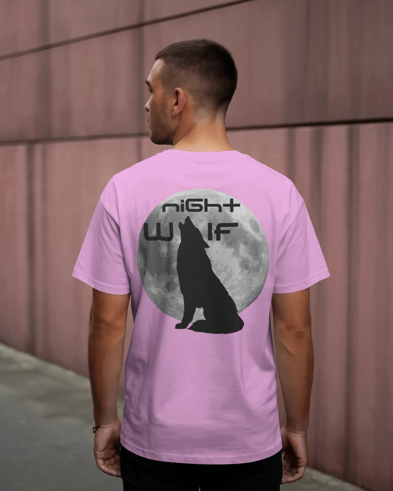 Night Wolf Oversize Tee – Moonhowler Series
