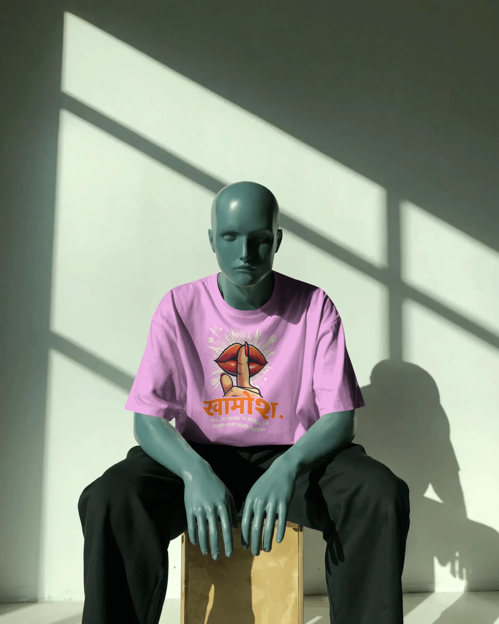 KHAMOSH – Genius Loading Tee