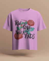 True Love Never Ends Tee – Romantic Bloom by Cavantee