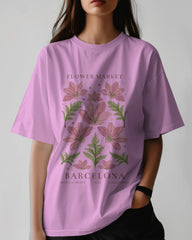 Barcelona Bloom Market Tee – Limited Botanical Edition