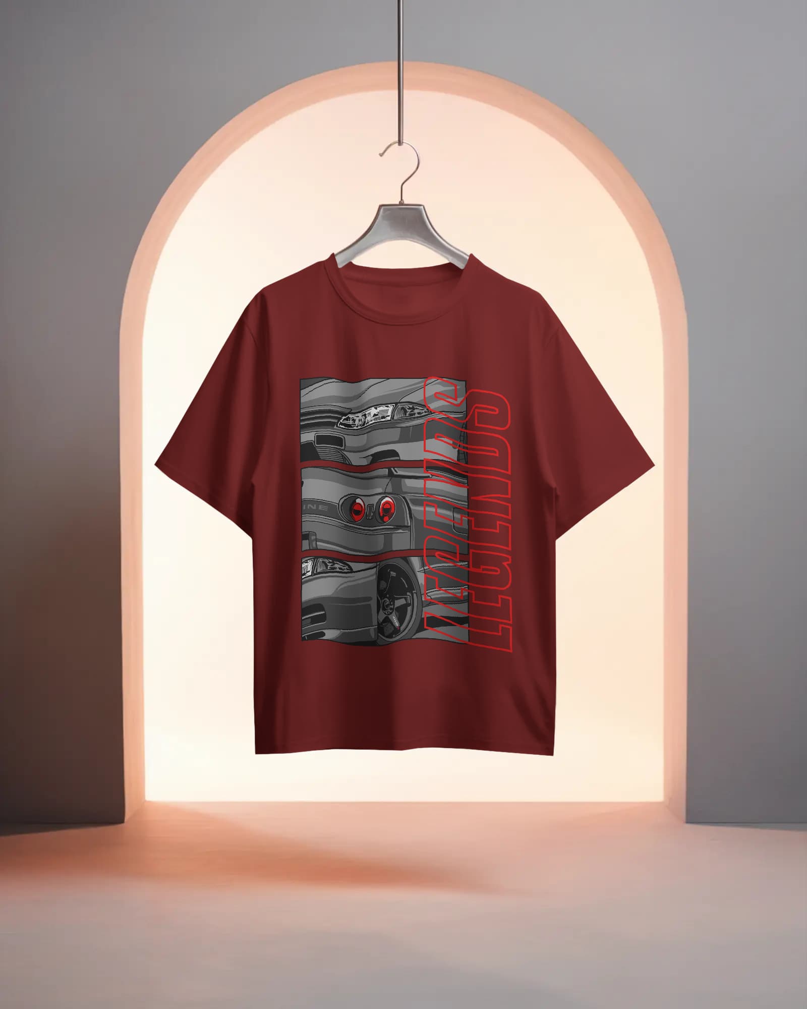 Skyline Snapshots – Legends Never Park Tee