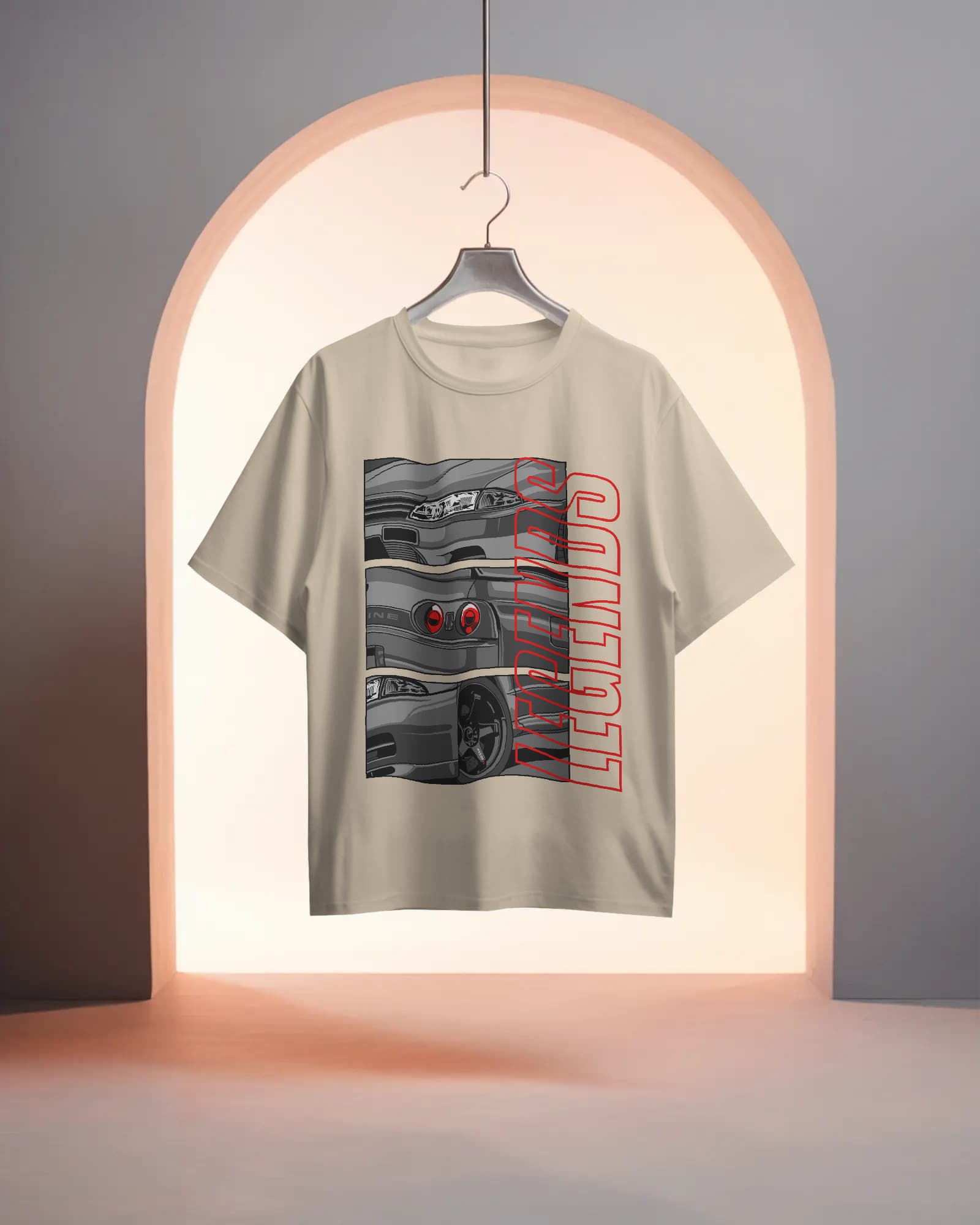 Skyline Snapshots – Legends Never Park Tee
