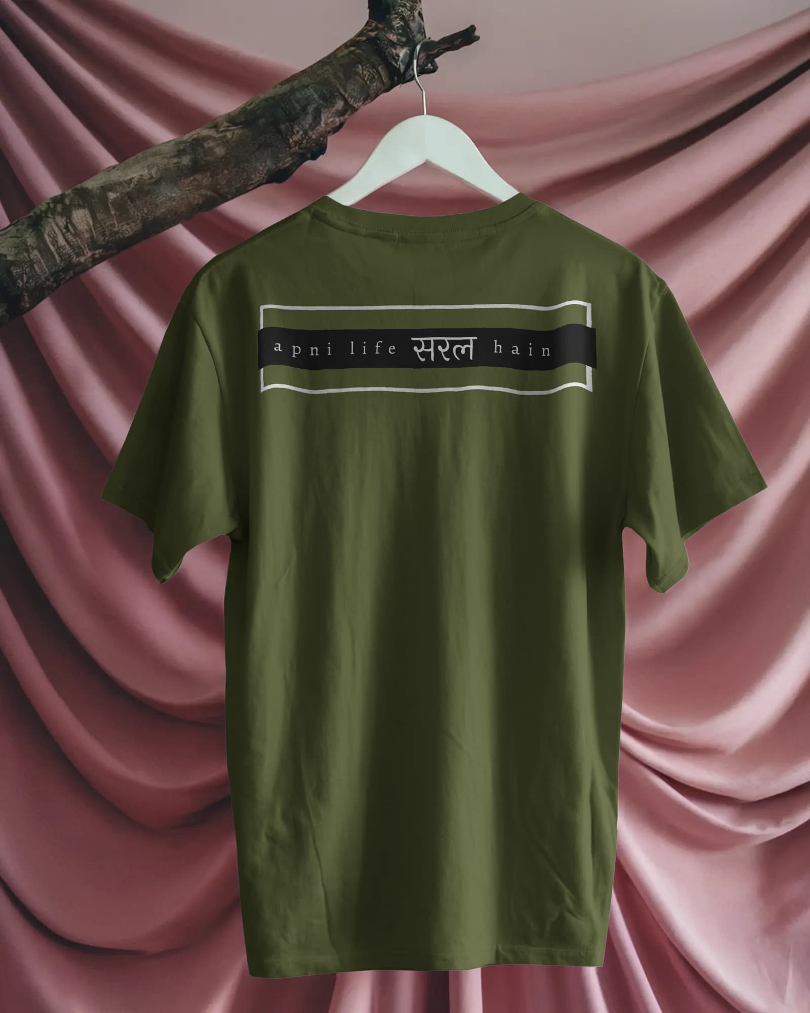 Apni Life Saral Hain – Chill Certified Tee