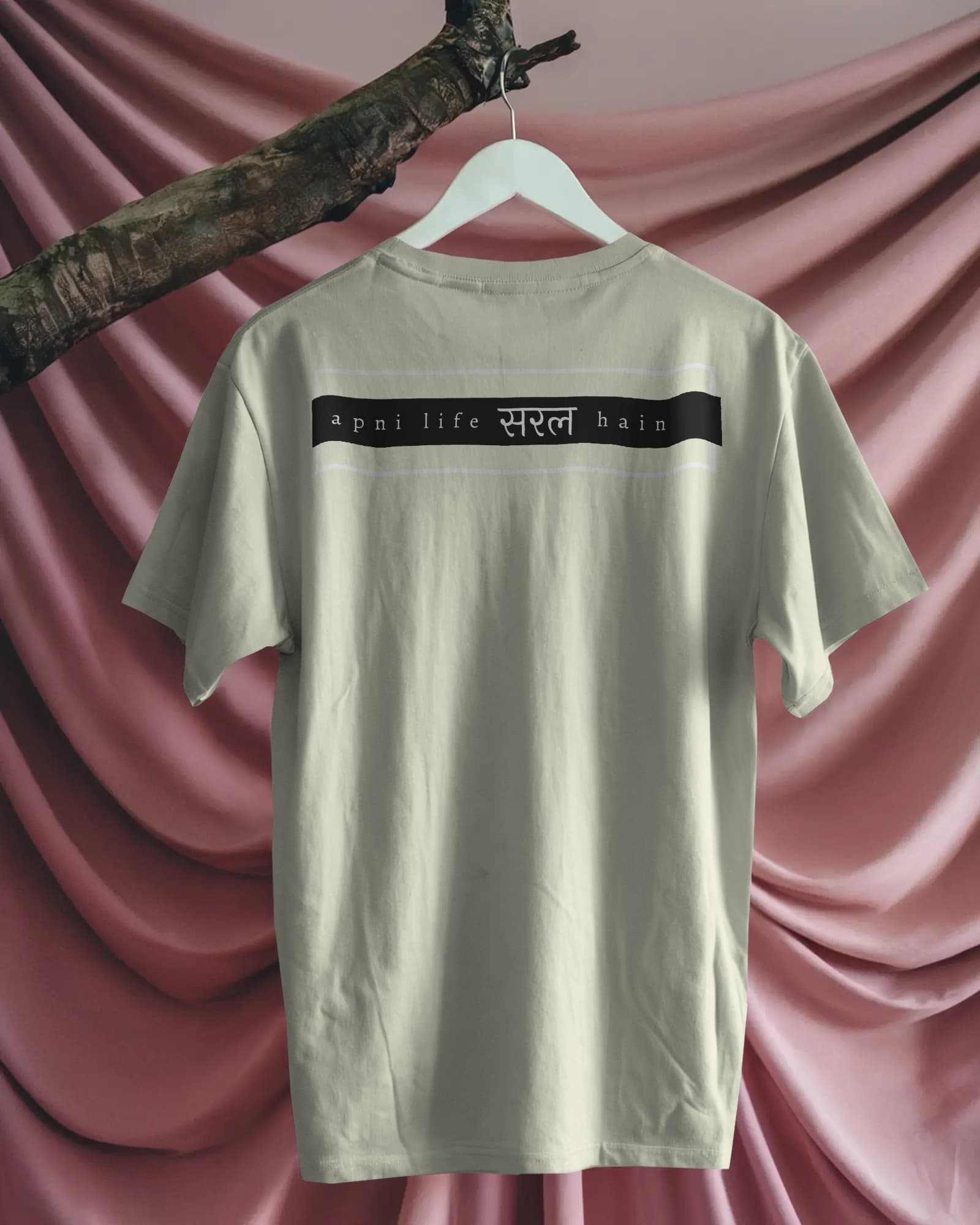 Apni Life Saral Hain – Chill Certified Tee