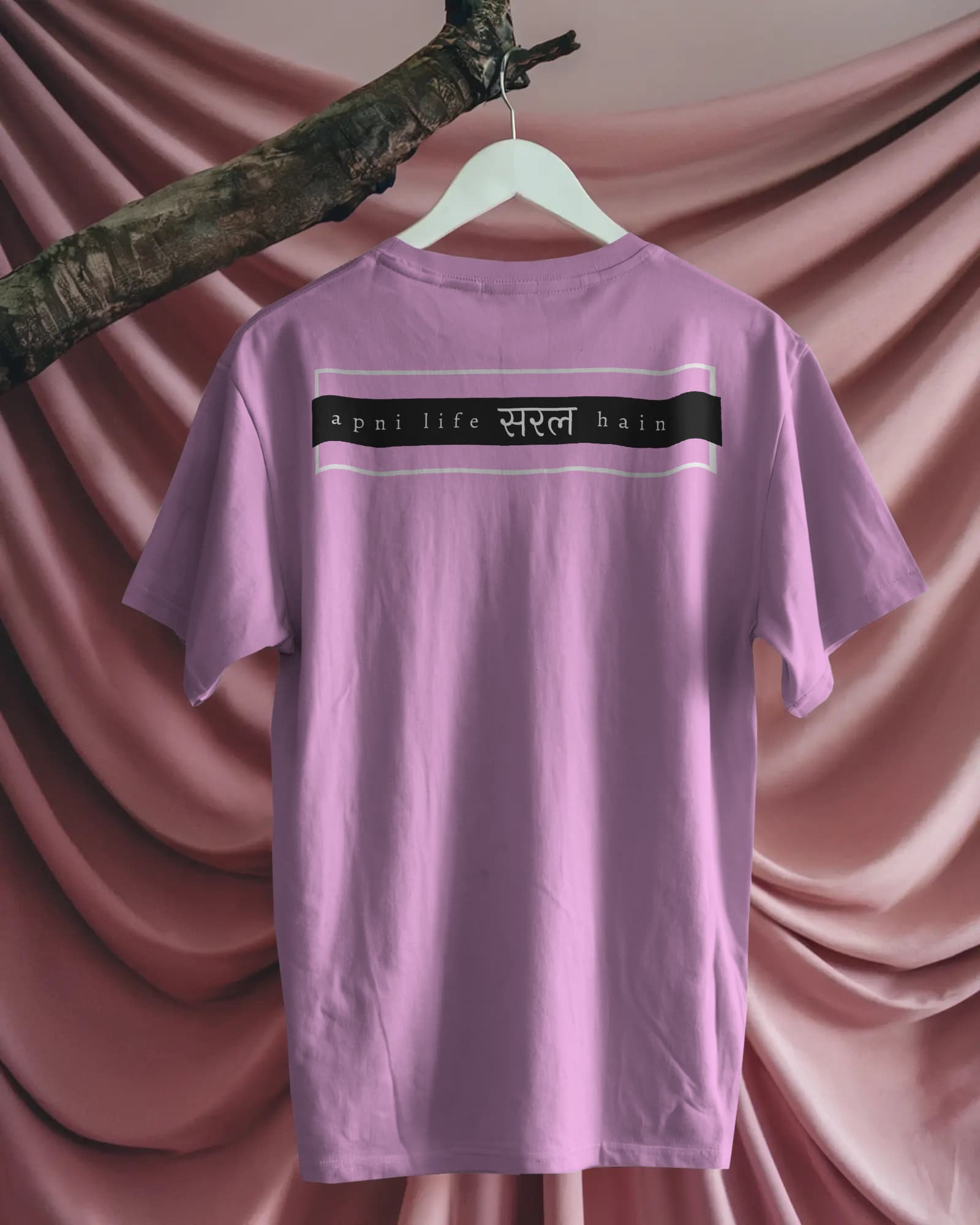 Apni Life Saral Hain – Chill Certified Tee
