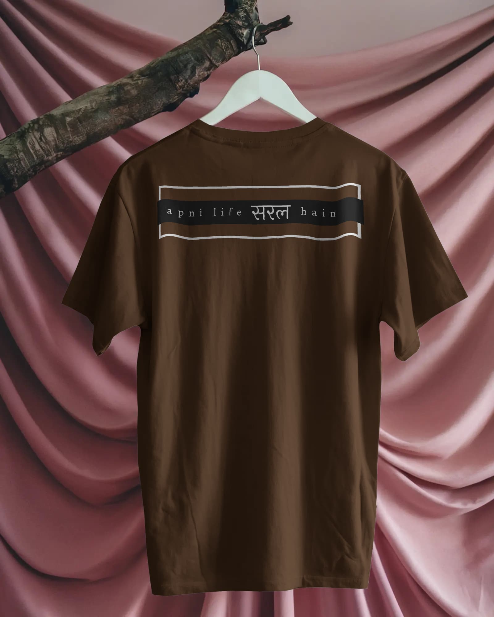 Apni Life Saral Hain – Chill Certified Tee