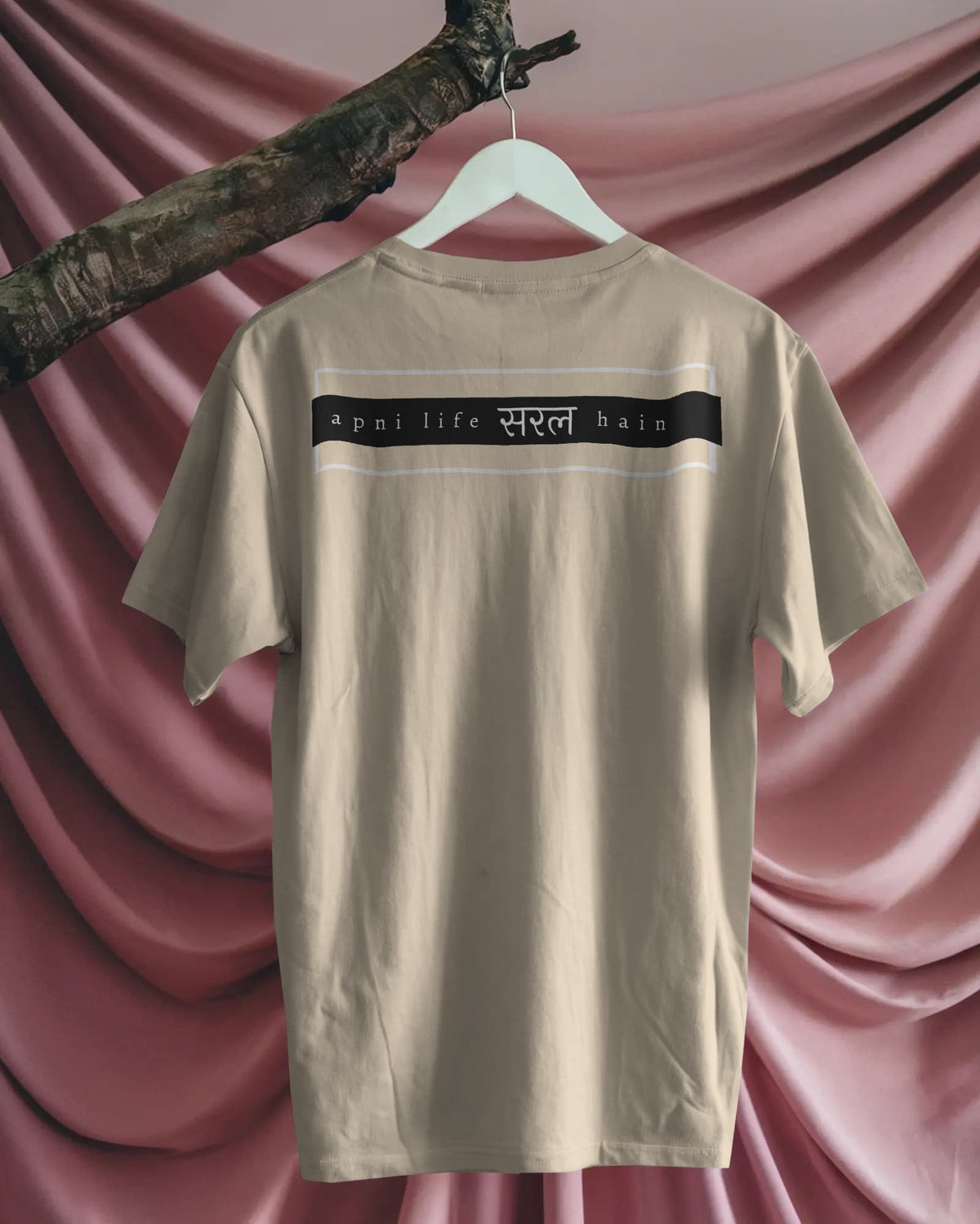 Apni Life Saral Hain – Chill Certified Tee