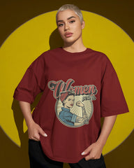 Retro Women Power Tee – Cavantee's Bold Feminist Statement