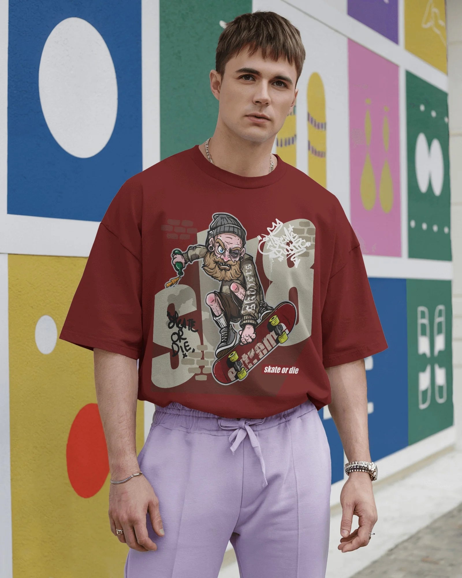 Skate or Die – Bruised & Bold Cavantee Tee