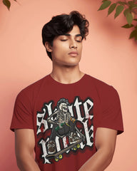 Punk Reaper – Bloody Skate Chaos Tee by Cavantee
