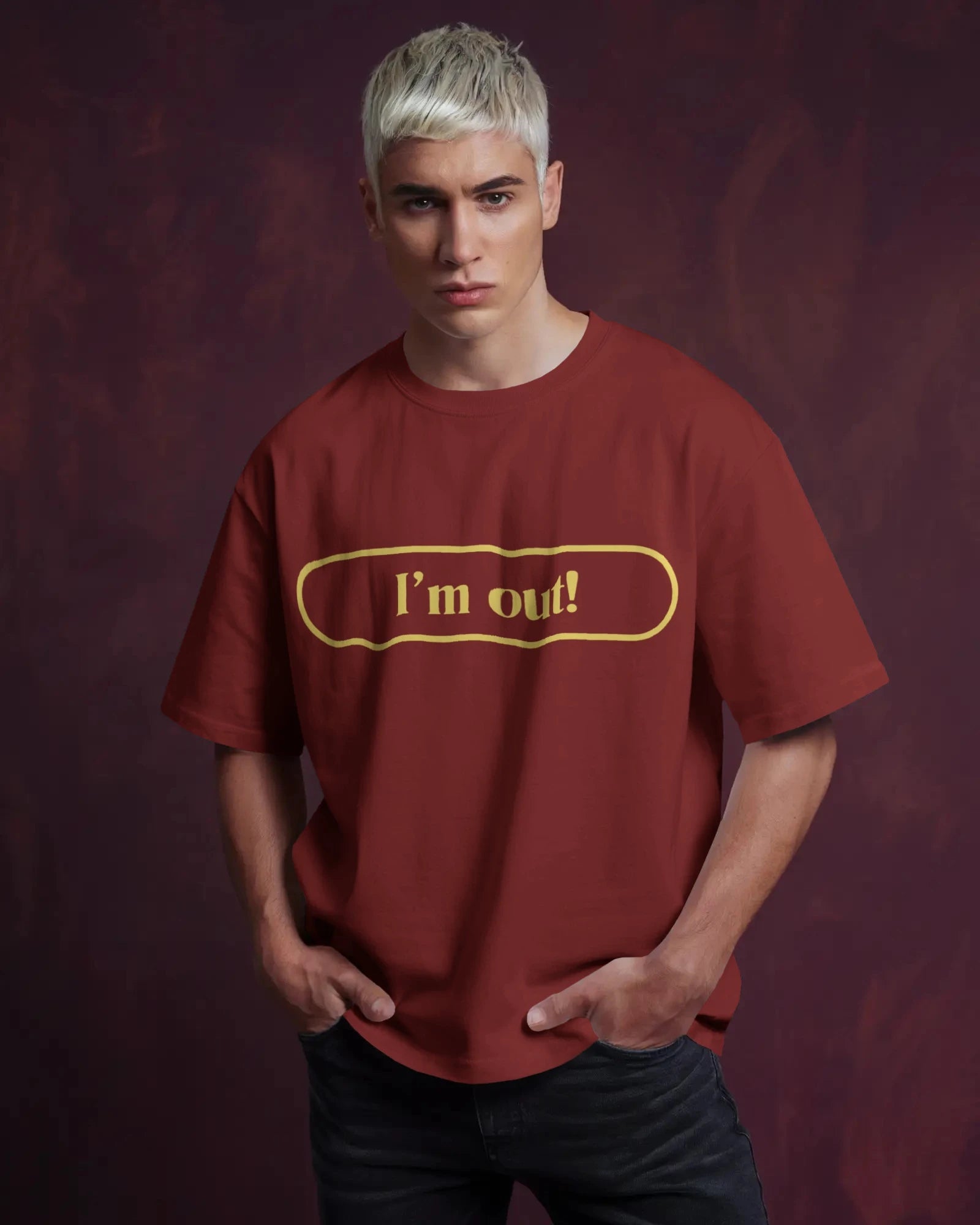 "I'm Out!" Capsule Tee – Loud, Clear, Gone