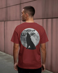 Night Wolf Oversize Tee – Moonhowler Series