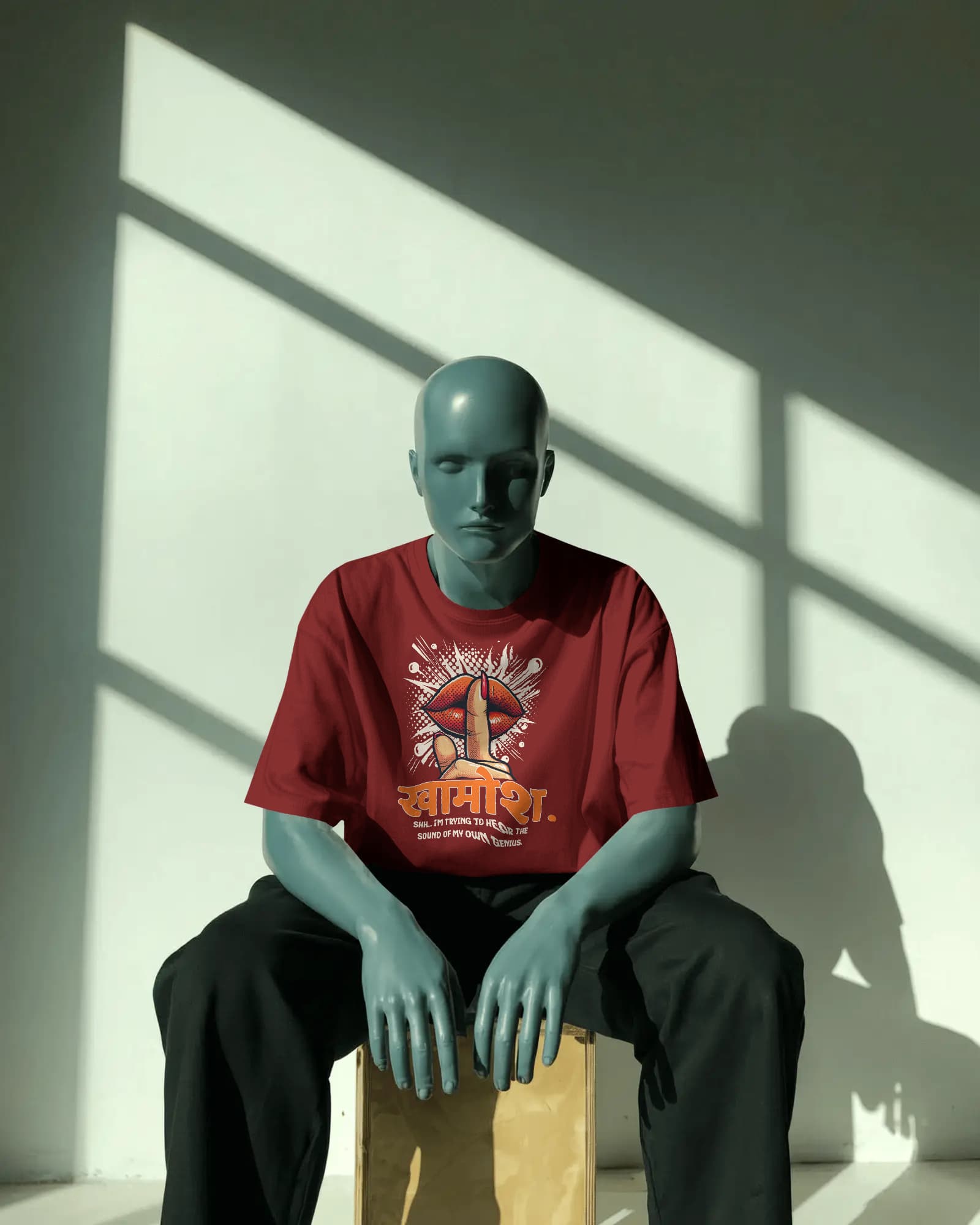 KHAMOSH – Genius Loading Tee