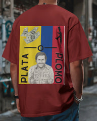 Plata o Plomo Oversize Tee – Narco Legacy Drop