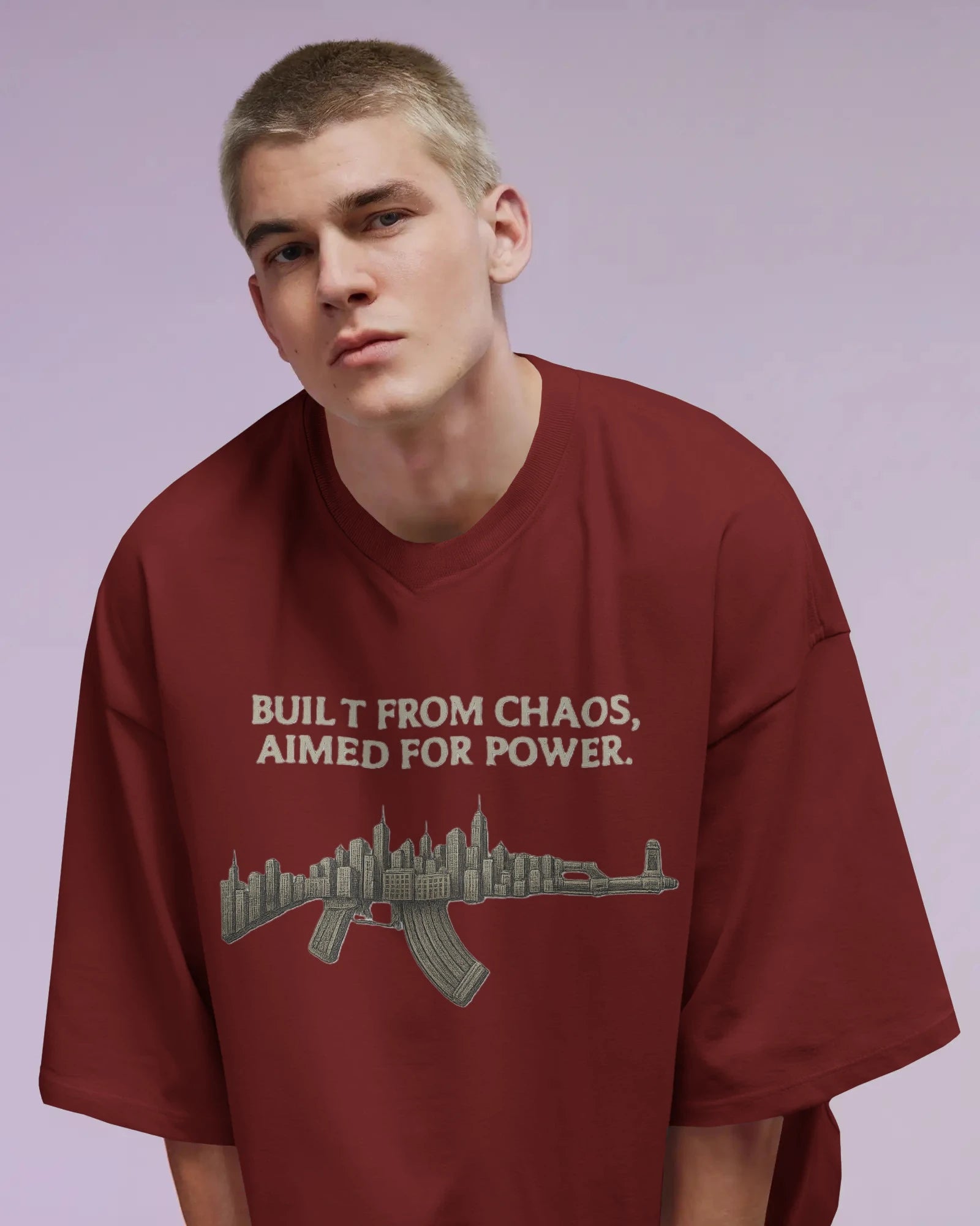 Urban Chaos T-Shirt – Built From Chaos, Aimed for Power