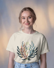 Hope Botanical Wreath Graphic Tee