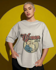 Retro Women Power Tee – Cavantee's Bold Feminist Statement