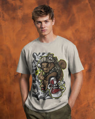 Street Savage Squirrel – Urban Hustle Tee