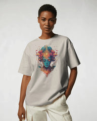 Afterlife Divinity – Psychedelic Flame Tee