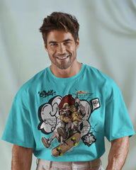 Drunk Skater Chaos Tee – Cavantee Street Grind Series