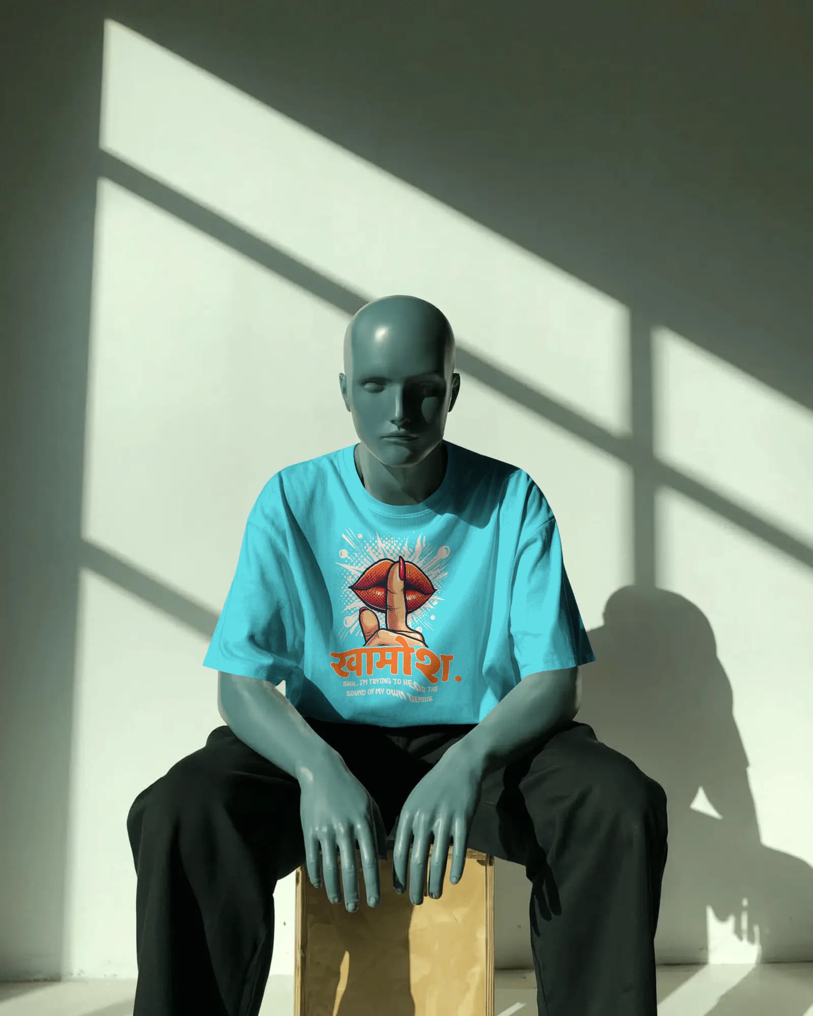 KHAMOSH – Genius Loading Tee