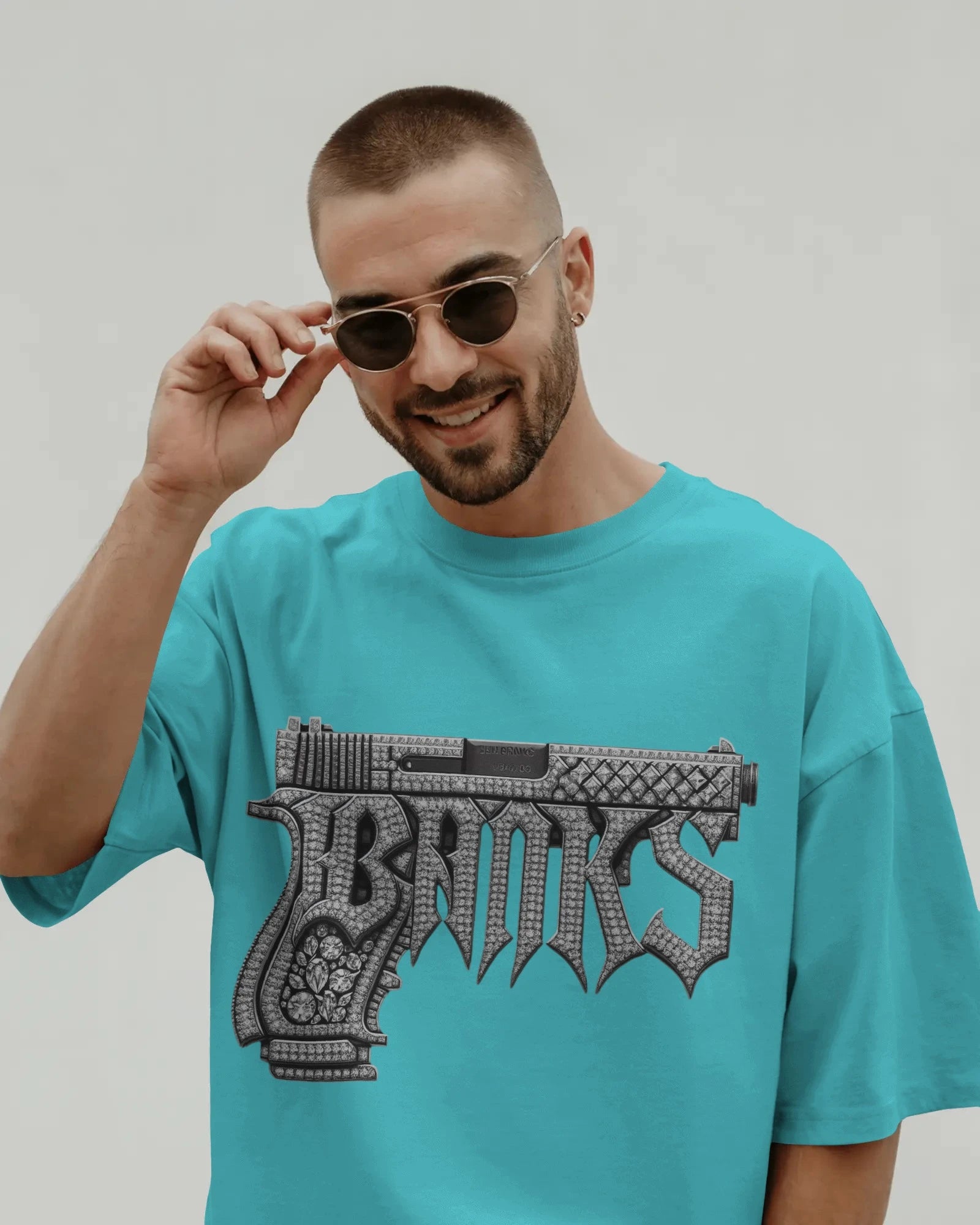 Diamond Glock "BANKS" Statement Tee – Fearless Flex
