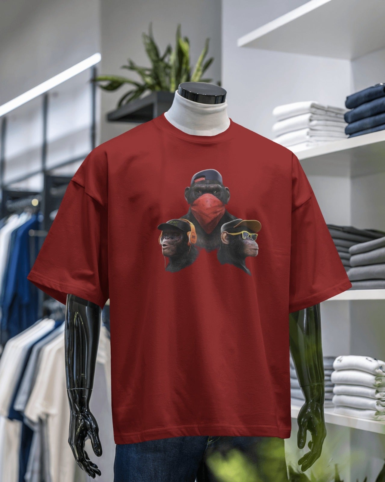 Street Chimps Oversized Tee – Cavantee Limited Drop