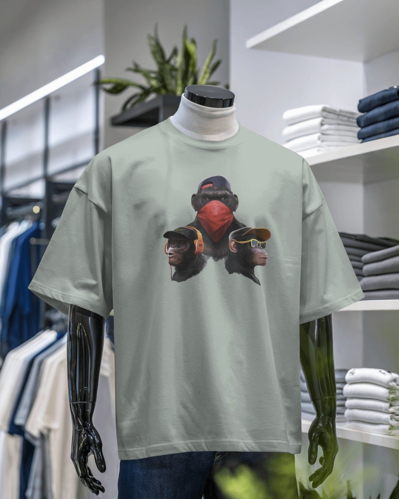 Street Chimps Oversized Tee – Cavantee Limited Drop